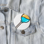 Badge Rond 7,6 Cm lollipop-2 (En situation)