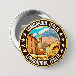 Badge Rond 7,6 Cm Lombardie