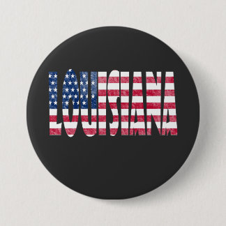 Badge Rond 7,6 Cm Louisiane