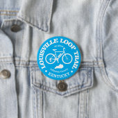 Badge Rond 7,6 Cm Louisville Loop (vélo) (En situation)