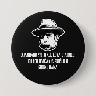 Badge Rond 7,6 Cm Lova en avril