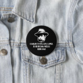 Badge Rond 7,6 Cm Lova en avril (En situation)