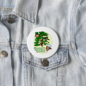 Badge Rond 7,6 Cm Lutin d'arbre (En situation)