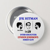 Badge Rond 7,6 Cm Mac Wallace : Hitman de JFK (Devant & derrière)