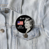 Badge Rond 7,6 Cm Madame le secrétaire (rond) (En situation)