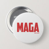 BADGE ROND 7,6 CM MAGA (Devant & derrière)