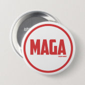 BADGE ROND 7,6 CM MAGA (Devant & derrière)