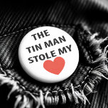 Badge Rond 7,6 Cm Magasin de l'homme Vintage romantique Tin Man de O<br><div class="desc">Magasin de l'Homme Tin Vintage romantique de Bouton Coeur Oz - Depuis que nous sommes tous partis voir le magicien il y a toutes ces années, cette histoire très aimée vit dans tous nos coeurs et nos esprits. Pour commémorer cette belle histoire, nous avons un design de bouton inspiré par...</div>