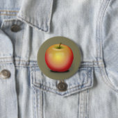 Badge Rond 7,6 Cm Maintosh Apple (En situation)