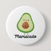 Badge Rond 7,6 Cm Mamacado (Devant)