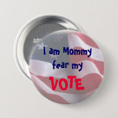 Badge Rond 7,6 Cm Maman 5 de thé (Devant & derrière)