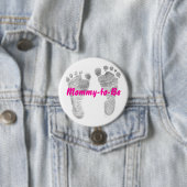 Badge Rond 7,6 Cm Maman-à-Soyez (En situation)