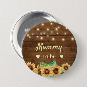 Badge Rond 7,6 Cm Maman sera nouvelle maman Tante Baby shower de tou