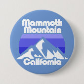 Badge Rond 7,6 Cm Mammoth Mountain California (Devant)