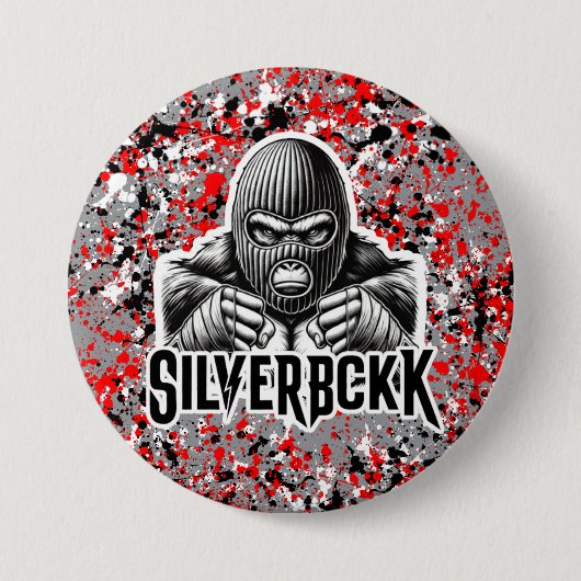 BADGE ROND 7,6 CM MANDEM COLLECTION SILVERBCKK TTV OFFICIELLE 7,5 CM (Devant)
