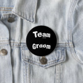 Badge Rond 7,6 Cm Marié d'équipe (En situation)
