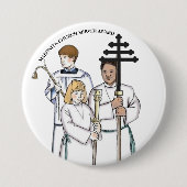 Badge Rond 7,6 Cm Maronite Church Server Award (Devant)