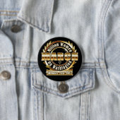 Badge Rond 7,6 Cm Mars de million de femmes sur l'atterrisseur 2017 (En situation)