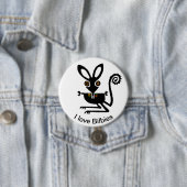Badge Rond 7,6 Cm Marsupial - love BILBIES - faune australienne - (En situation)