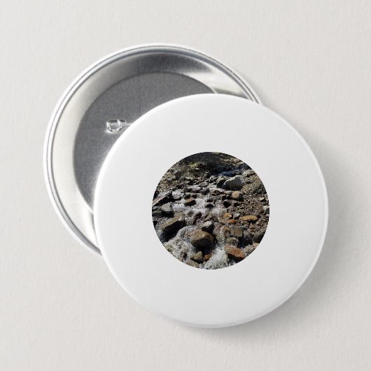 Badge Rond 7,6 Cm masked example (Devant & derrière)