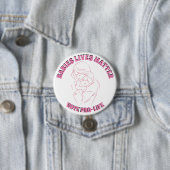 BADGE ROND 7,6 CM MATIÈRE CONTRE L'AVORTEMENT ET L'EUTHANASIE DES (En situation)