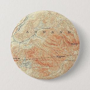 Badge Rond 7,6 Cm McKenzie et Moose Ponds, McKenzie Mountain Detail