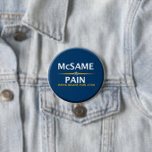 Badge Rond 7,6 Cm McSame - douleur (En situation)