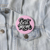Badge Rond 7,6 Cm Meilleure maman (En situation)