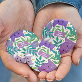 Badge Rond 7,6 Cm Meilleure maman chat Chats et branches