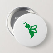 Badge Rond 7,6 Cm Melissa (Devant & derrière)