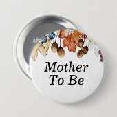 Badge Rond 7,6 Cm Mère à être l'automne Feuillage Chute d'amour (Devant & derrière)