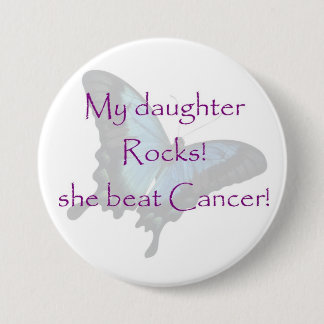 Badge Rond 7,6 Cm mes roches de fille