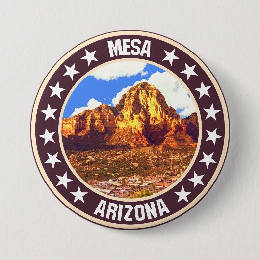 Badge Rond 7,6 Cm Mesa (Devant)
