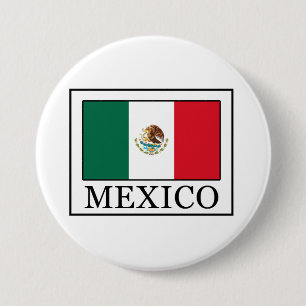 Badge Rond 7,6 Cm Mexique