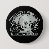 Badge Rond 7,6 Cm Midlife Cruisers MC custom button (Devant)