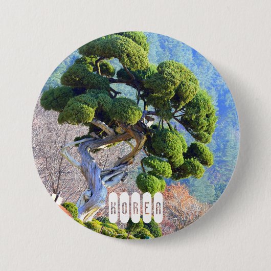 Badge Rond 7,6 Cm Millénium Juniper de Corée du Sud (Devant)