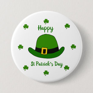 Badge Rond 7,6 Cm Mini Mignonne Bonne St Patrick Joyeuse Journée