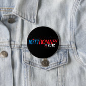 Badge Rond 7,6 Cm Mitt Romney 2012 (En situation)