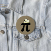 Badge Rond 7,6 Cm Mode Pi à la (En situation)
