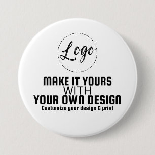 Badge Rond 7,6 Cm Modèle de bouton cercle personnalisé