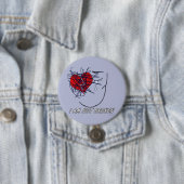 Badge Rond 7,6 Cm Mois de l'invalidité Je ne suis pas brisé (En situation)