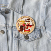 Badge Rond 7,6 Cm Mois du dessert national (En situation)