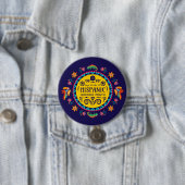 Badge Rond 7,6 Cm Mois du patrimoine hispanique (En situation)