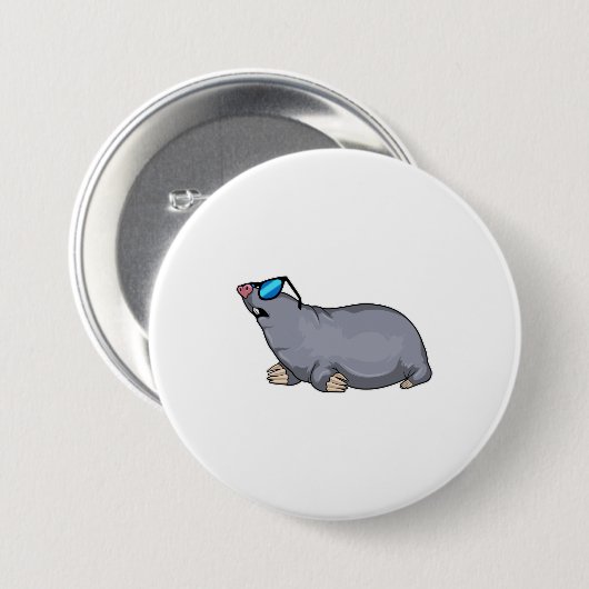 Badge Rond 7,6 Cm Môle (Devant & derrière)