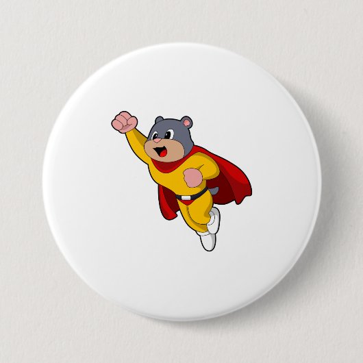 Badge Rond 7,6 Cm Mole d'Hero (Devant)