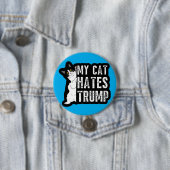 Badge Rond 7,6 Cm mon chat (En situation)