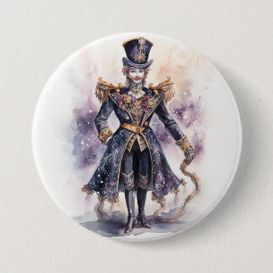 Badge Rond 7,6 Cm Monsieur Drosselmeyer le fabricant de jouets