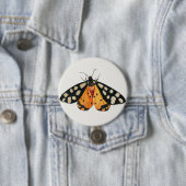 Badge Rond 7,6 Cm Moth (En situation)