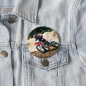 Badge Rond 7,6 Cm Motocross (En situation)