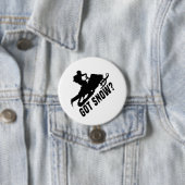 Badge Rond 7,6 Cm Motoneige (En situation)
